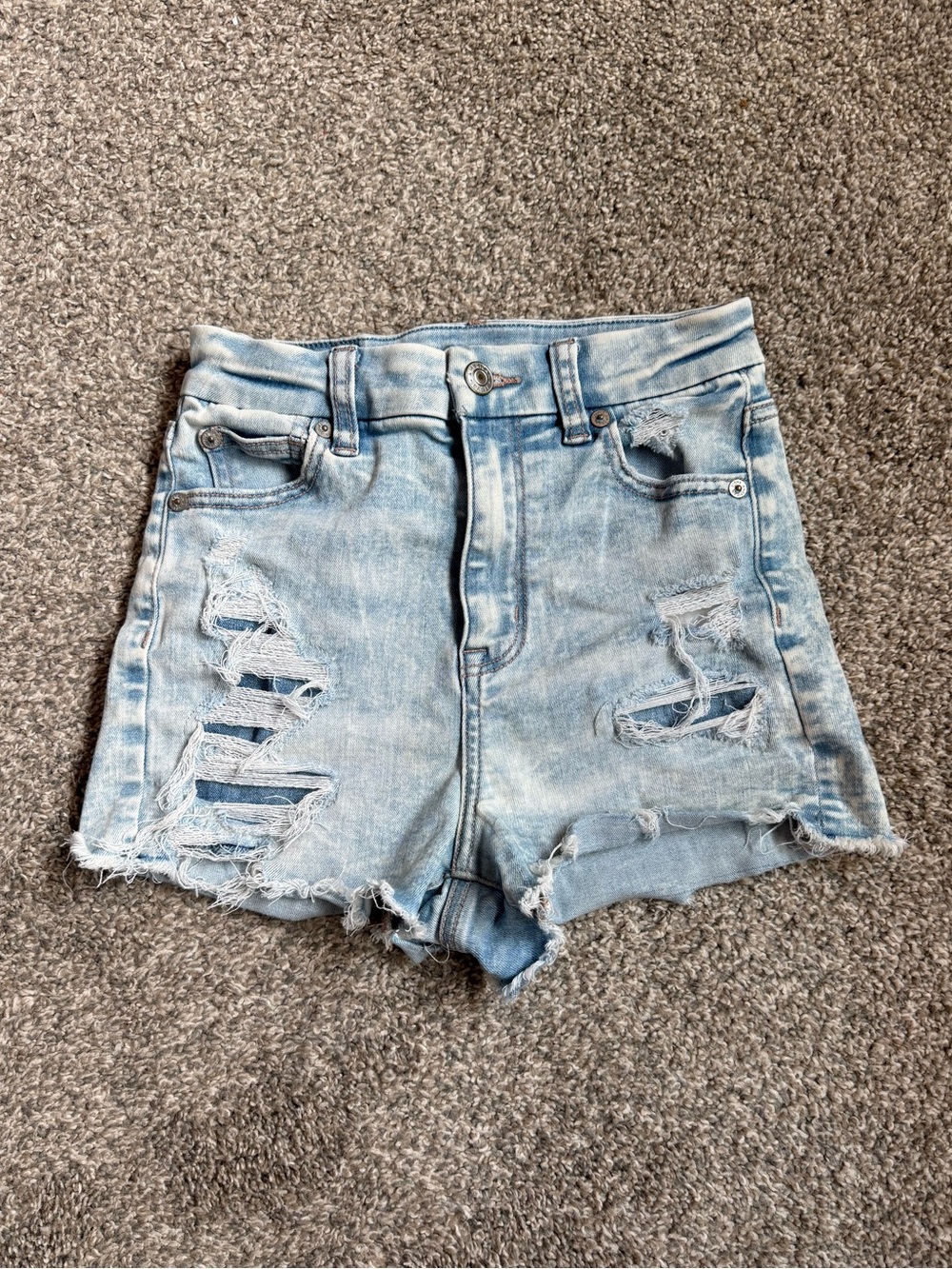 American Eagle 000 curvy high rise shortie